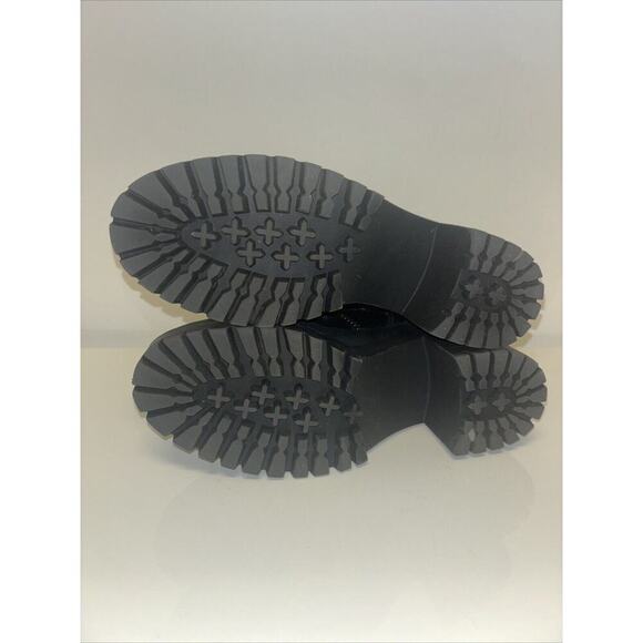 Steve Madden Women’s‎ Sz 8 Betamax Black Neon Hiking combat Boot 90s Y2K Grunge - Picture 6 of 7